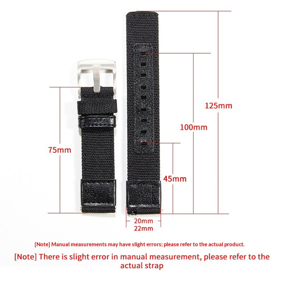 Correas para Reloj Jeep de Lona, Nylon y Cuero