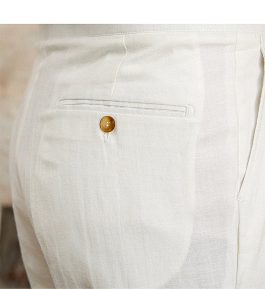 Pantalón Recto de Talle Alto en Tencel Algodón - Cómodo y Transpirable - Image 15