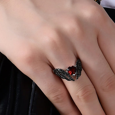 Anillo de Diseño Vintage con Piedras Naturales - Joya Elegante - Image 6