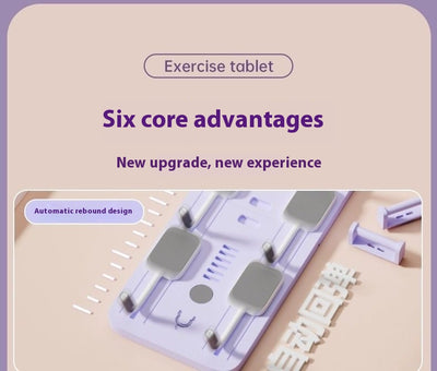 Tabla Abdominal Plegable 4 en 1 con Rebote Automático para Ejercicios en Casa - Image 19