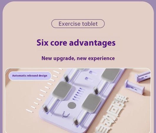 Tabla Abdominal Plegable 4 en 1 con Rebote Automático para Ejercicios en Casa - Image 19