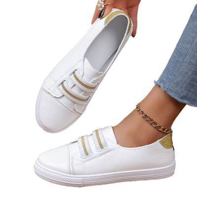Zapatos Blancos Casuales Slip-On Cómodos y Versátiles - Image 5