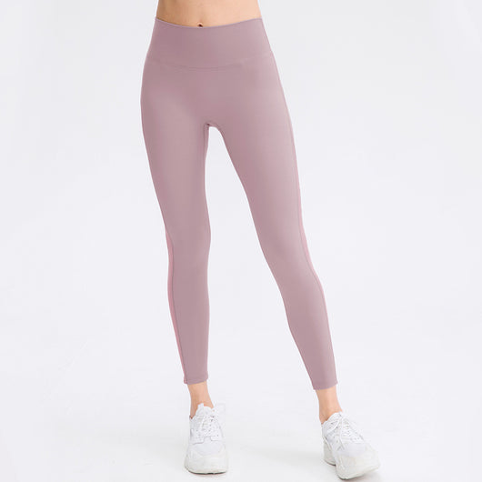 Leggings Yoga Tela Brocado Doble Cara Efecto Desnudo sin Marcas Visibles - Image 13
