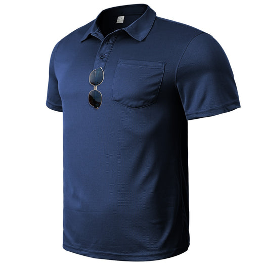 Camisa Casual Deportiva Transpirable con Cuello Solapa - Image 7