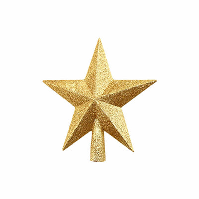 Estrella Cimera Navideña con Polvo Dorado - Adorno Tridimensional - Image 5