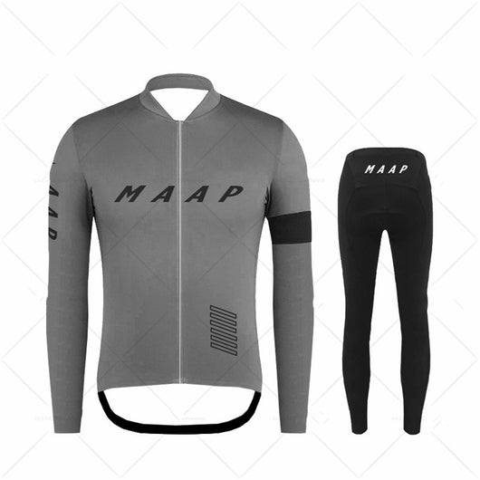 Jersey Térmico de Ciclismo Manga Larga para Primavera y Otoño - Image 7