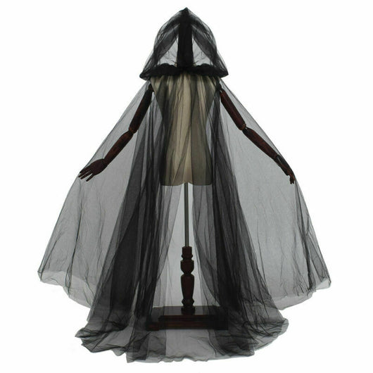 Capa Larga de Encaje Bruja para Fiesta y Prom - Image 2