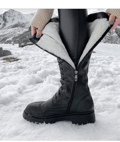Botas de Invierno para Mujer con Lana y Forro de Terciopelo - Calidez Total - Image 12