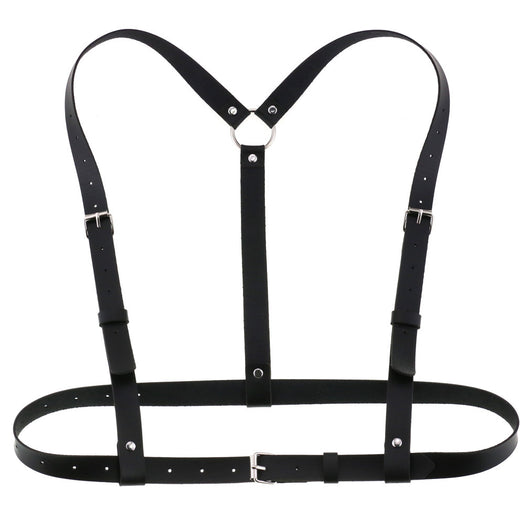 Chaleco de Cuero PU Elástico con Costura Decorativa para Mujer - Image 11