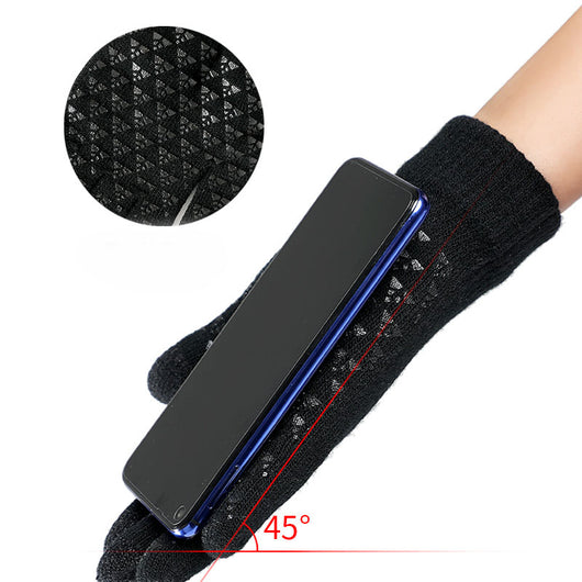 Guantes Térmicos Tejidos para Ciclismo - Hombre y Mujer con Grip Antideslizante - Image 14