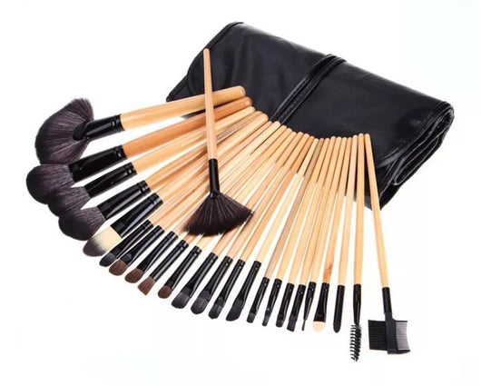 Set Completo de 24 Brochas de Maquillaje Profesional con Cerdas Naturales - Image 8