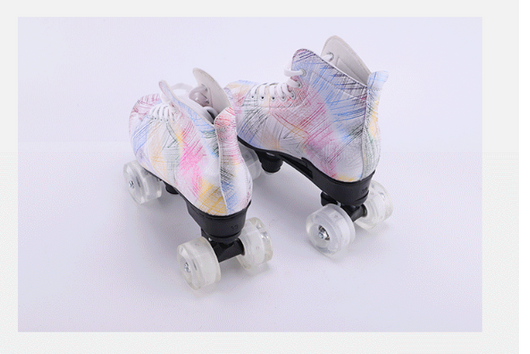 Patines de Cuatro Ruedas Symphony Feather con Luces LED - Patines Adulto de Alto Rendimiento - Image 7