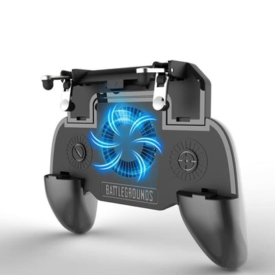 Control Gamer 5 en 1 con Ventilador y Batería Portátil