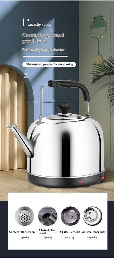 Hervidor Eléctrico de Acero Inoxidable con Apagado Automático - Image 12