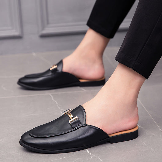 Pantuflas Cerradas Estilo Británico - Sandalias Casuales sin Tacón - Image 7