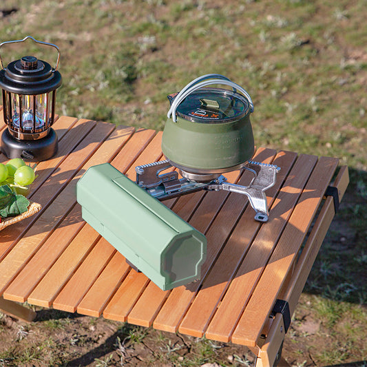 Estufa Portátil de Gas para Camping - Quemador Plegable para Acampada y BBQ - Image 2