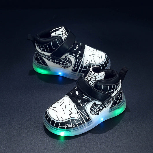 Tenis LED Deportivos de Cuero para Niños con Luces Integradas - Image 9
