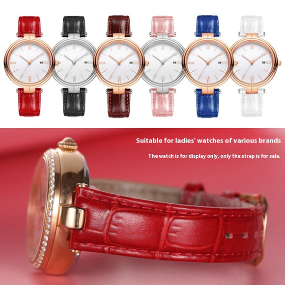 Correa de Reloj de Cuero para Mujer con Sistema de Muesca