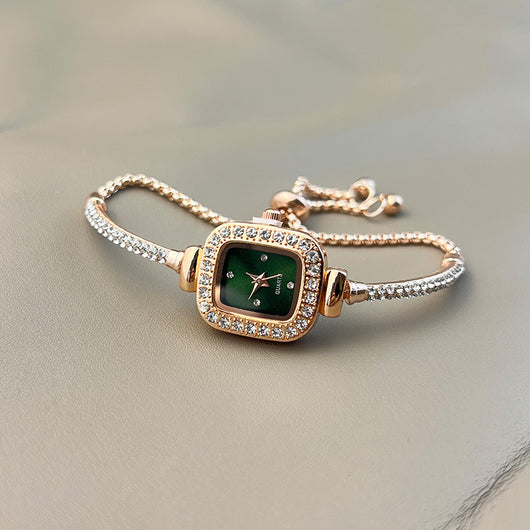 Reloj de Diamantes Cuadrado para Mujer de Moda - Image 11
