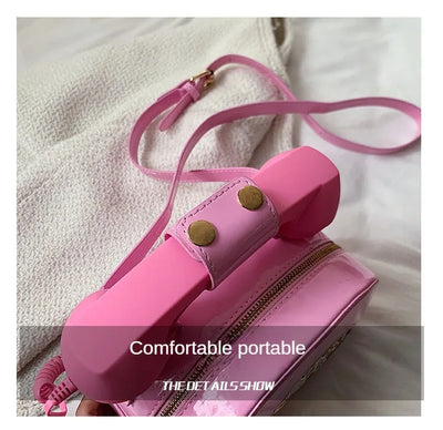 Bolso Bandolera Retro Teléfono para Mujer - Cuero PU Casual y Versátil - Image 14