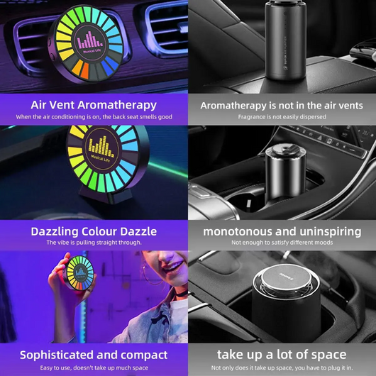 Luz Ambiental RGB para Auto con Control por Música y Ritmo - Image 16