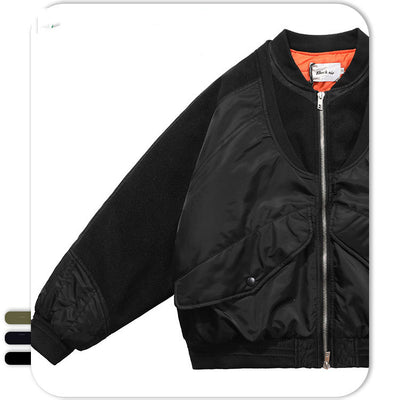 Chaqueta Bomber Colorblock para Hombre - Tendencia Actual - Image 15