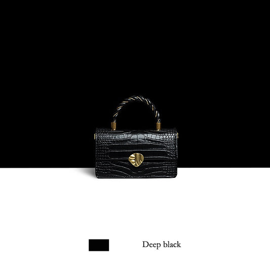 Bolso Vintage de Cuero Genuino con Herrajes Premium