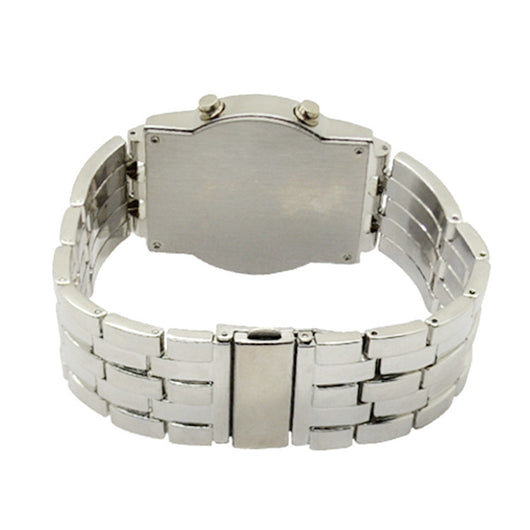 Reloj LED Binario de Acero Inoxidable Doble Fila - Image 20