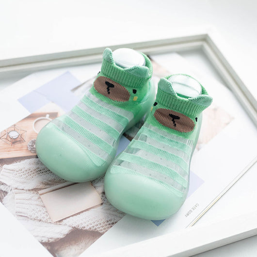 Calcetines Transparentes a Rayas para Bebés y Niños Pequeños - Image 15