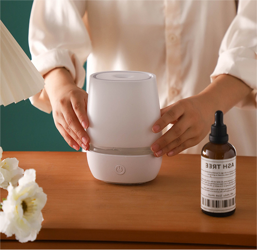 Humidificador Aromaterapia con Llama LED USB Silencioso para Dormitorio - Image 11