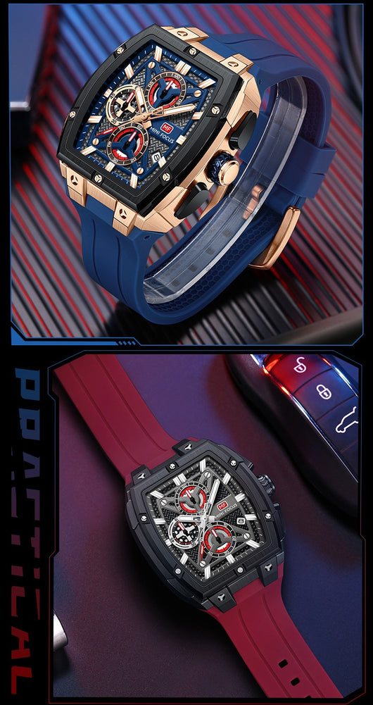 Reloj Hombre Arc Espejo Multicapa Hueco - Image 14