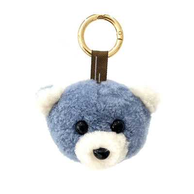 Llavero Peluche Oso de Lana Real - Accesorio Adorable para Auto - Image 13