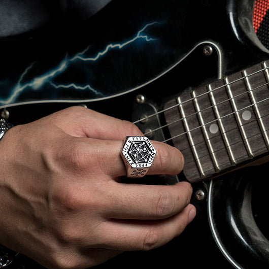 Anillo Vikingo Nórdico para Hombre - Image 8