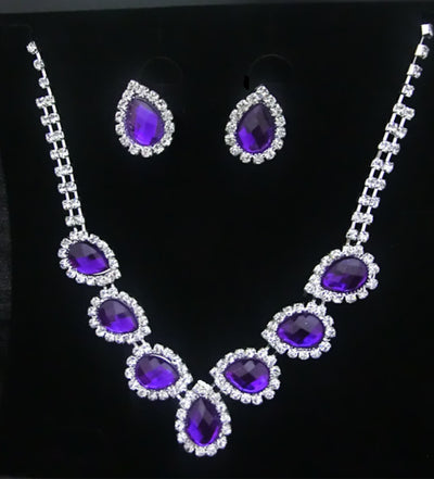 Conjunto de Collar y Aretes de Diamantes Elegante - Image 4