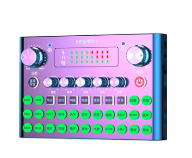Tarjeta de Sonido F007plus para Transmisión en Vivo - Equipo Profesional para Cantantes y Creadores - Image 8