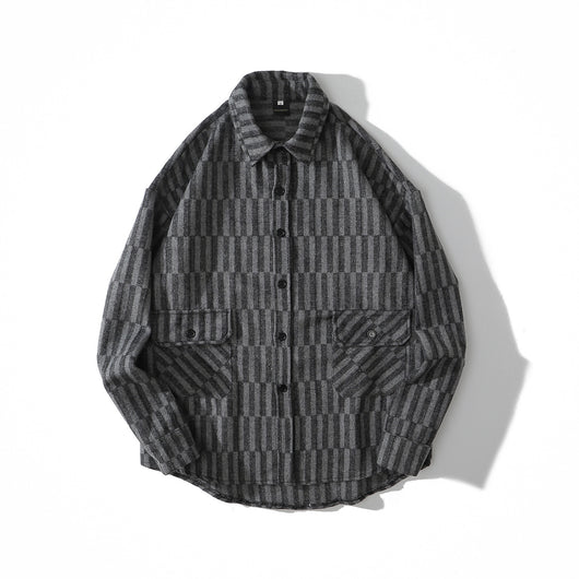 Camisa Larga de Lana Gruesa con Diseño Étnico Ancestral - Image 22
