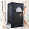Sauna Portátil de Cuerpo Completo con Estructura Plegable para el Hogar