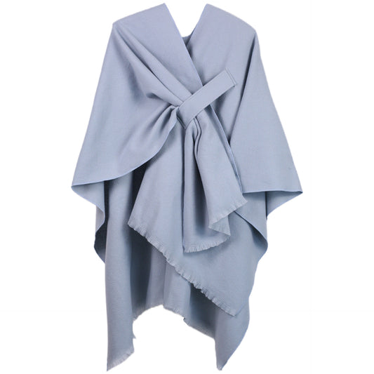 Cardigan Chal Dividido para Mujer Talla Grande