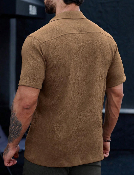 Camisa Semiformal Transpirable Antiarrugas para Hombre - Image 17
