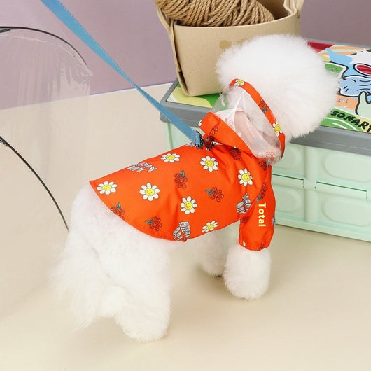 Impermeable para Perros con Arnés Integrado - Todas las Estaciones - Image 17