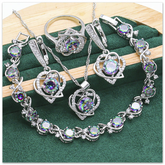 Conjunto de Joyería Elegante: Anillo, Collar, Aretes y Pulsera - Image 20
