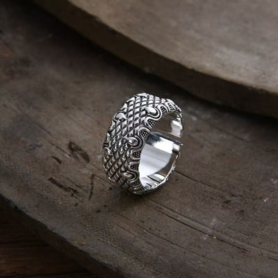 Anillo de Garra de Dragón Retro Masculino - Diseño Audaz y Elegante - Image 4