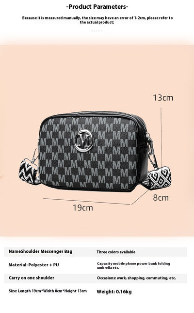 Bolso Bandolera con Correa Ancha Ajustable - Image 9