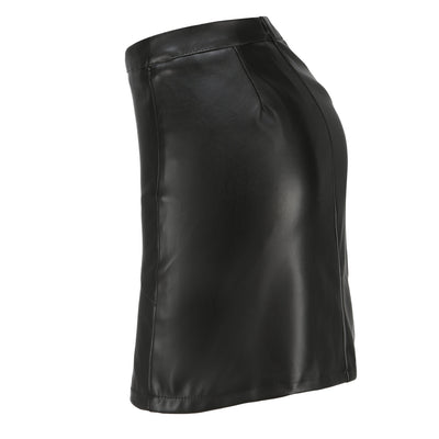 Falda de Cuero Elástico para Mujer - Image 16