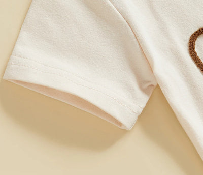 Conjunto Infantil Casual de Camiseta y Short Estampado - Image 9