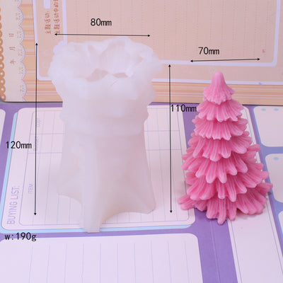 Molde de Silicona para Velas Navideñas - Árbol de Navidad - Image 3