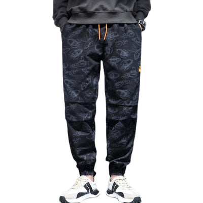 Pantalones Casuales Holgados Estilo Retro Ruffian para Hombre - Image 5