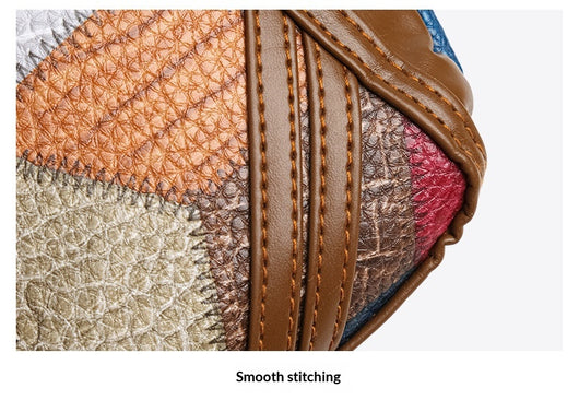Bolso Bandolera Multicolor con Diseño de Parches Geométricos - Image 33