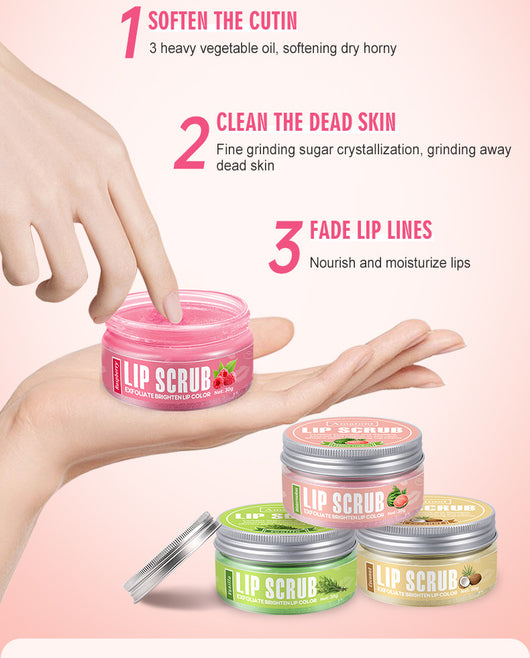 Exfoliante Labial con Sabores Frutales - Hidratación y Nutrición Intensas - Image 13