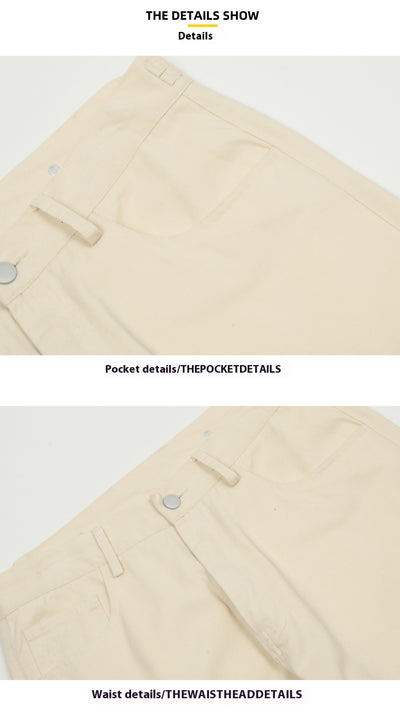 Overoles Americanos para Hombre con Bolsillos Amplios y Diseño Plisado - Image 14